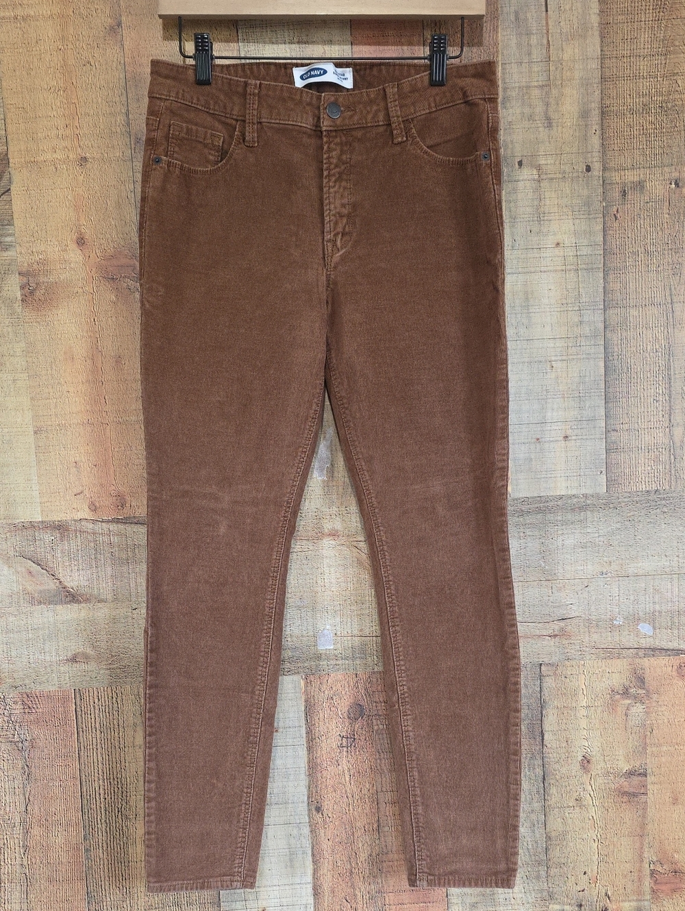 Old Navy Women's Brown Skinny Corduroy Pants